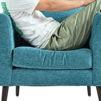 Simply Classics Turquoise Lounge Chair