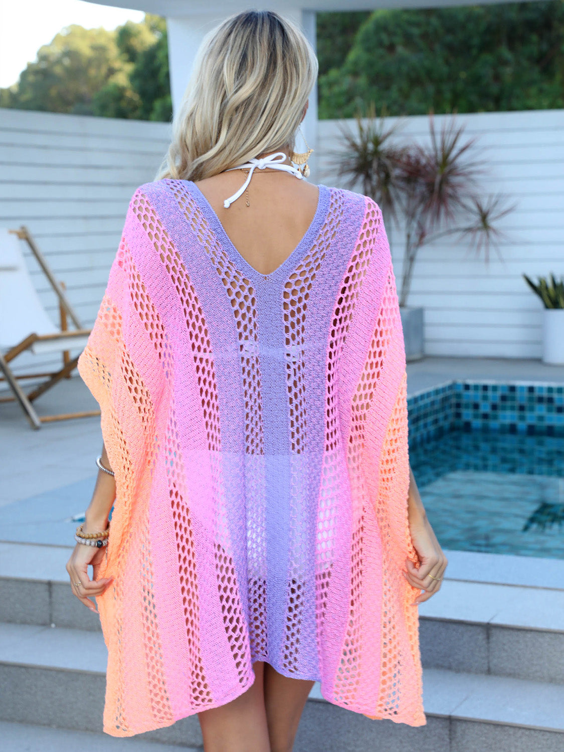 Klassy Way V-Neck Cover-Up