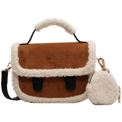 Winter Plush Mini Handbag