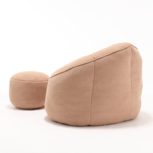 Bean Bag Sofa Chair with Footrest