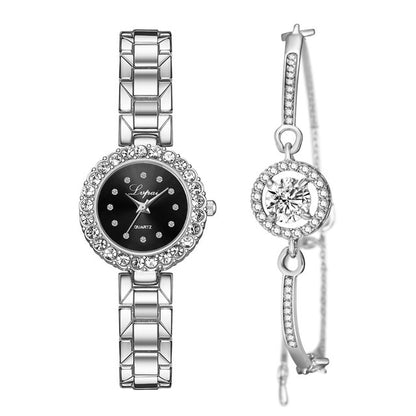 Quartz Bracelet Wrist-Watch Set