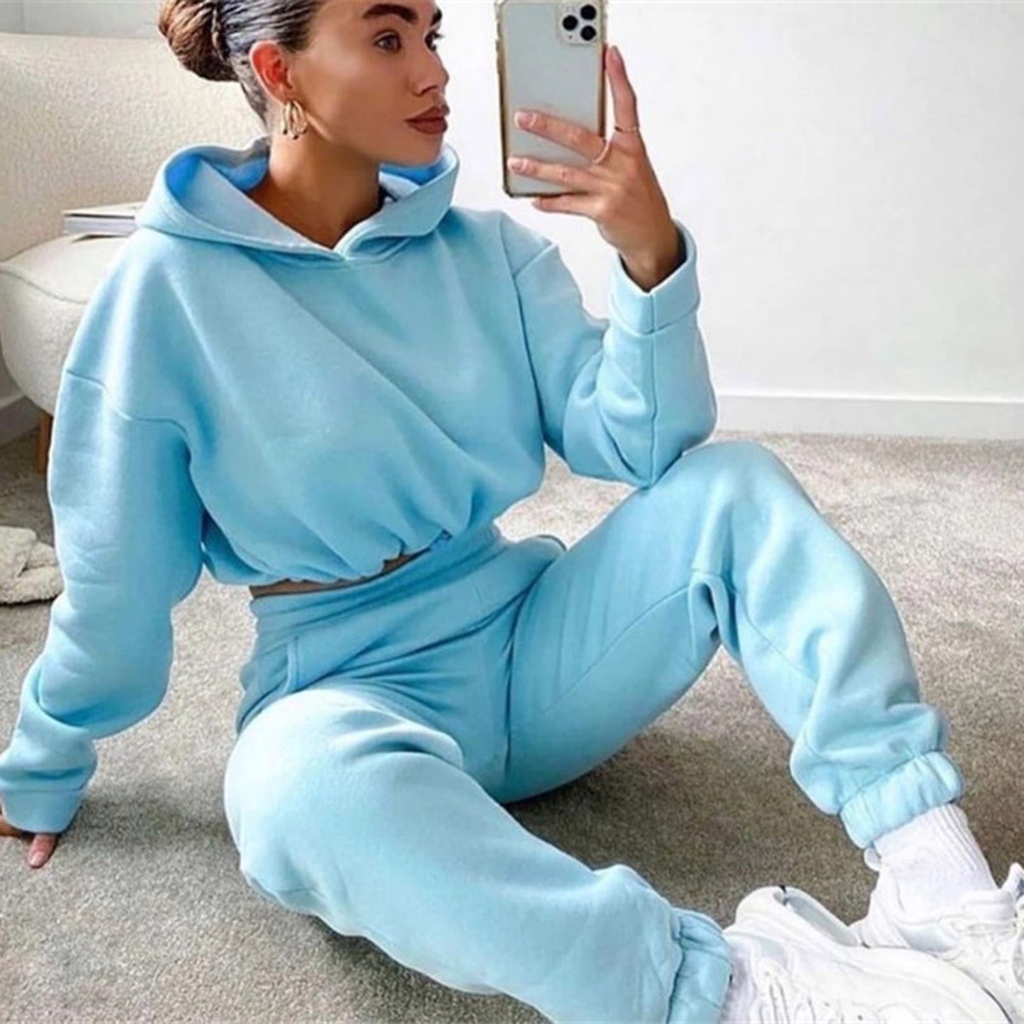 Fitness Queens Hoodie Jogger Set