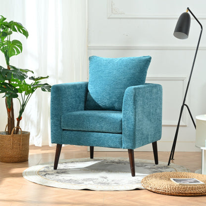 Simply Classics Turquoise Lounge Chair