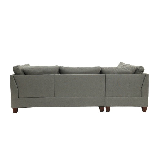 Call Me Queen 3-PC SECTIONAL In Gray