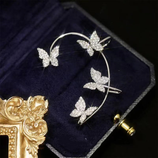 So Sassy Butterfly Clip Earring