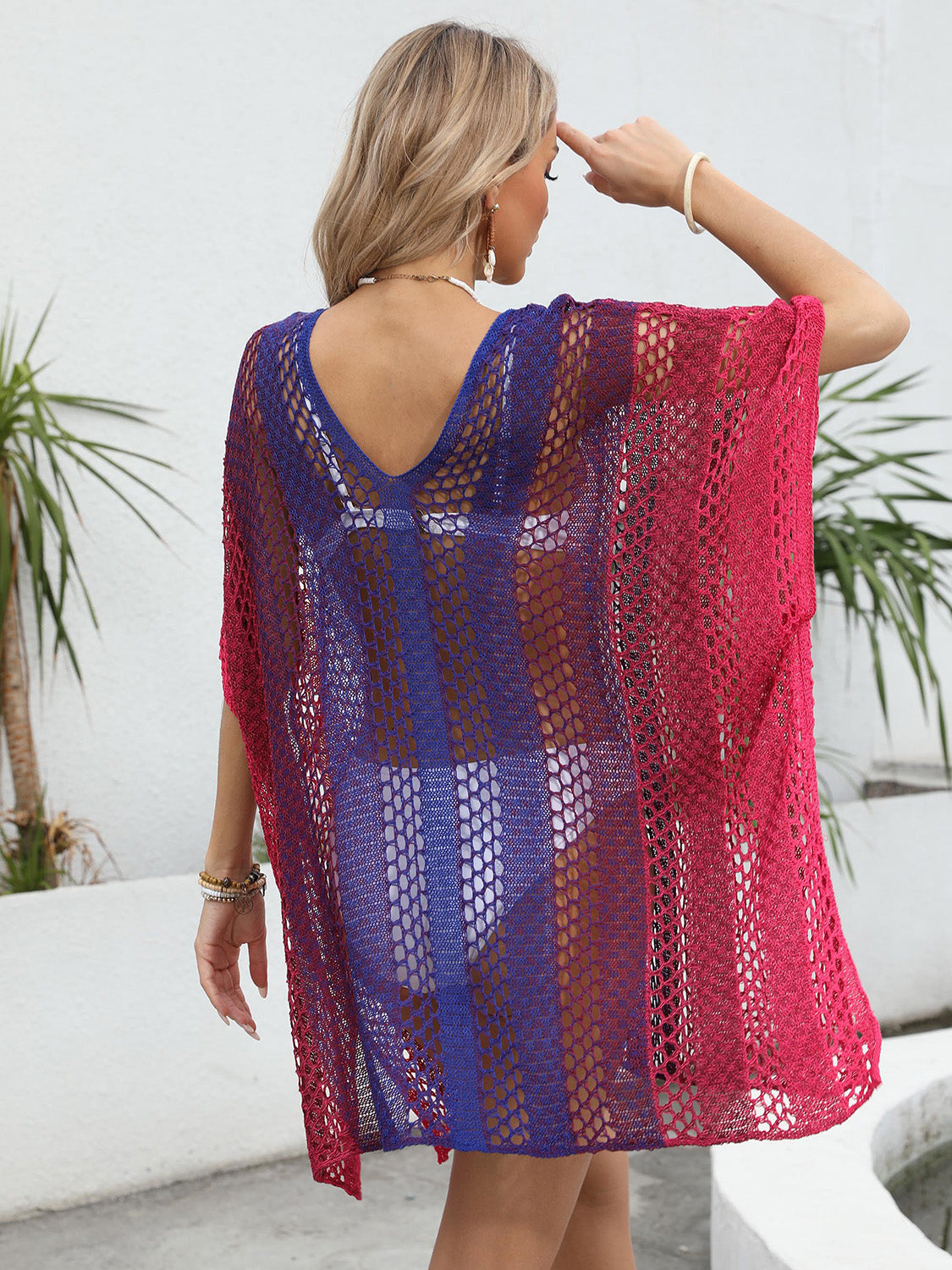 Klassy Way V-Neck Cover-Up