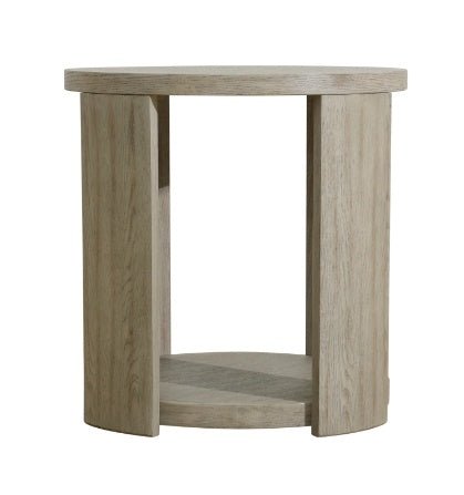 Klassy Exotics Walnut MDF And Oak Living Room Side Table