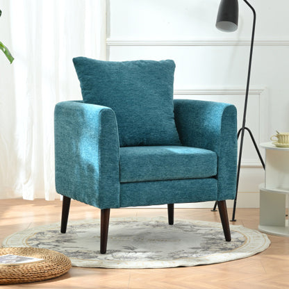 Simply Classics Turquoise Lounge Chair