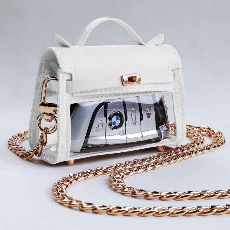 Mini Transparent Crossbody Handbag