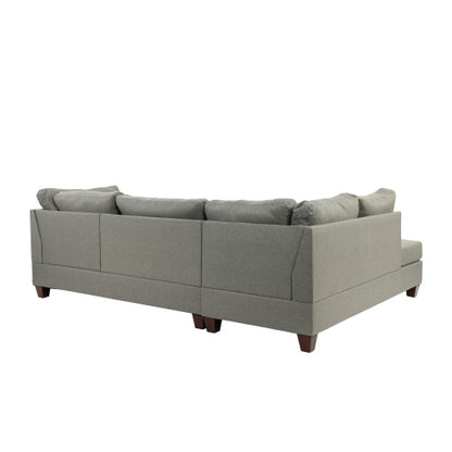 Call Me Queen 3-PC SECTIONAL In Gray